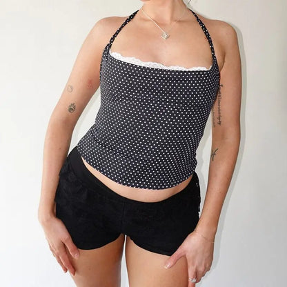 Silky Crisscross Knit Top