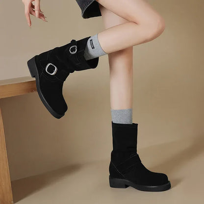 | Fair Isle Buckled Tredders