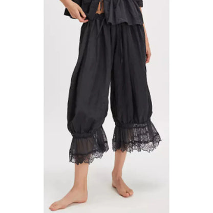 Lace Patchwork Lantern Pant