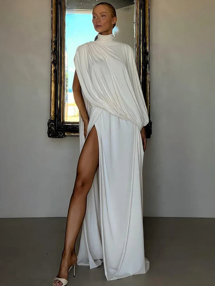 | Draped Two-Piece Skirt Set