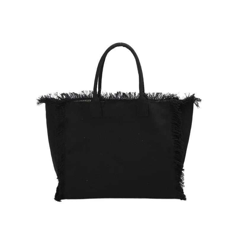 Hills Large Canvas Tote