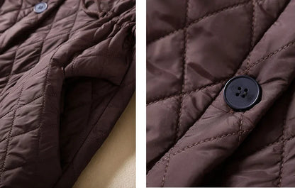 | Quilted Long Coat