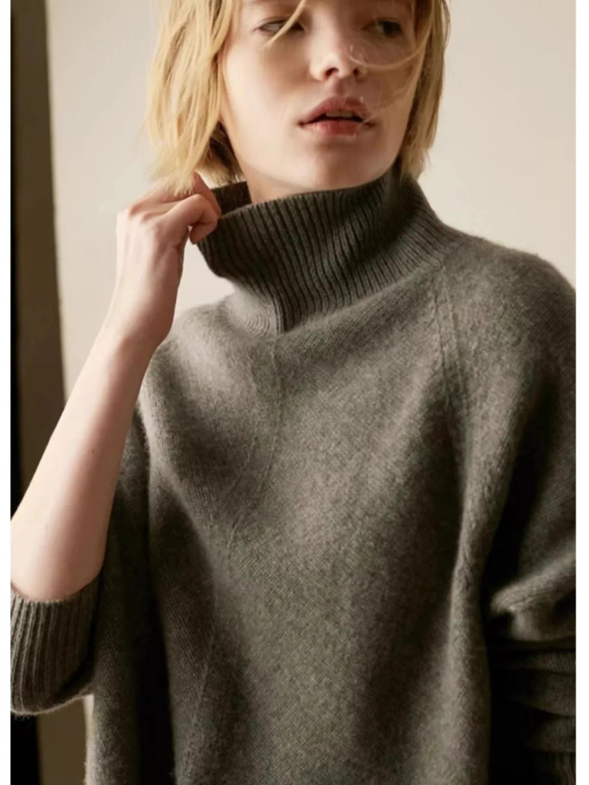 | Cashmere Turtleneck