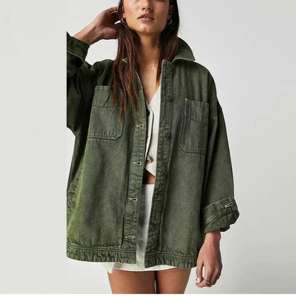 | Washed Denim Jacket