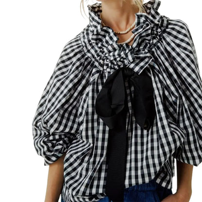 | Puffed Cotton Blouse