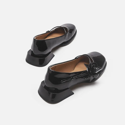 | Shimmer Mary Janes
