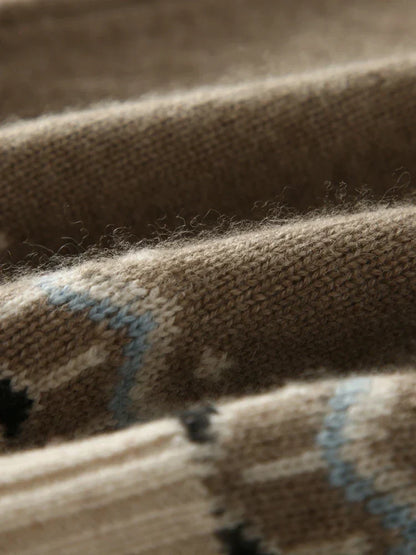 | Cashmere Zip-Up
