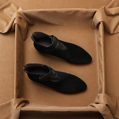 | Italian Crest Suede Boots