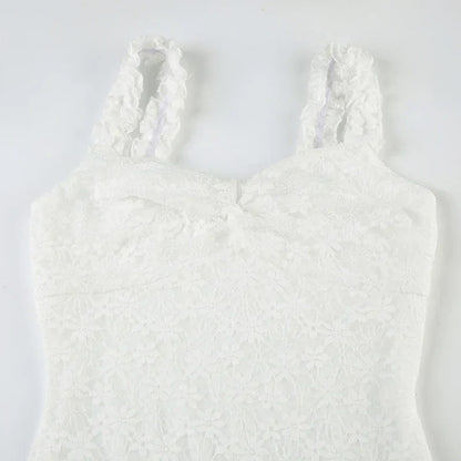 Off Shoulder Lace Ruffle Sleeve Fishtail Lace Maxi Dress