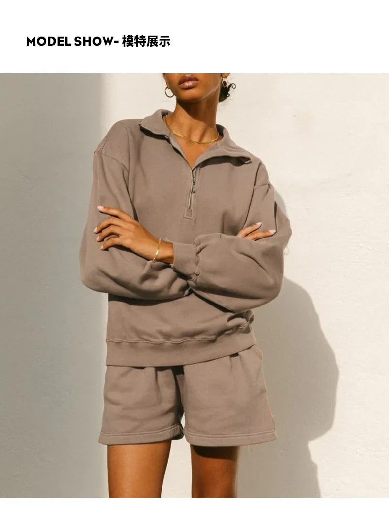 | Half-Zip Sweatshirt