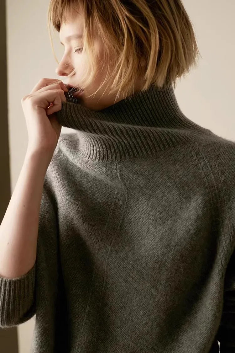| Cashmere Turtleneck