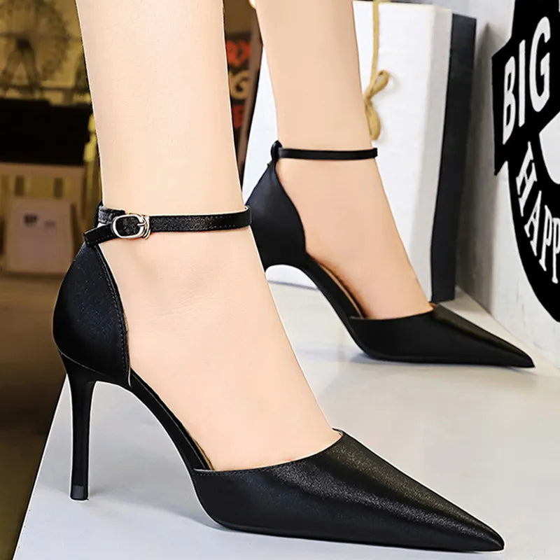 Green Blue Women Pumps High Heels Office Shoes Fashion Sexy Women