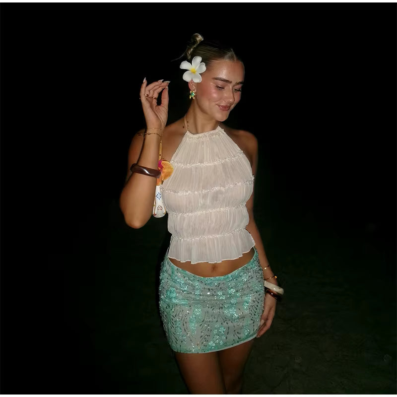 Luna™ | Sequin Mini Skirt