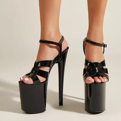 Sexy Runway 20CM Extreme High Heels Pole Dance Shoes