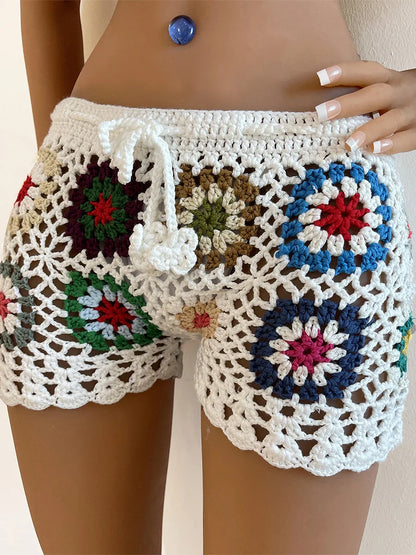 Hollow-Out Beach Lounge Short
