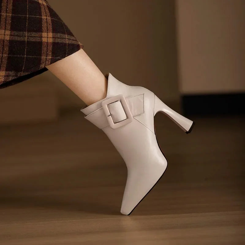 Ardelle - Buckle Ankle Boots