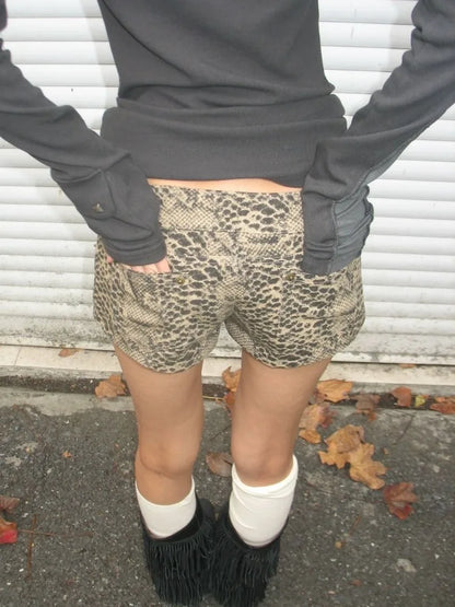 Waffle Foldover Lounge Short