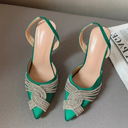 Spring Autumn Thin High Heels Ladies Sandals 11CM