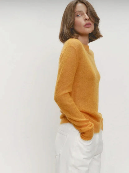 | Mohair Crewneck