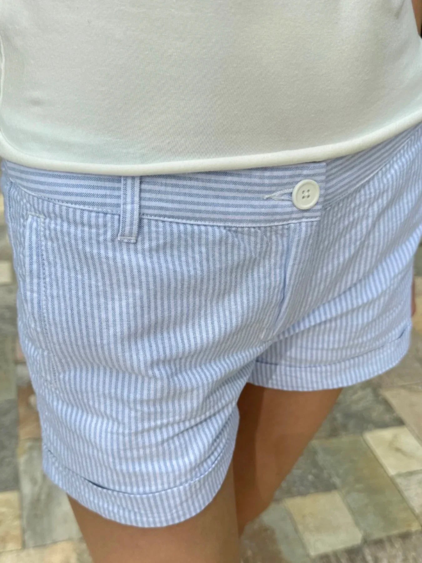 Fruit Print Knit Waist Short