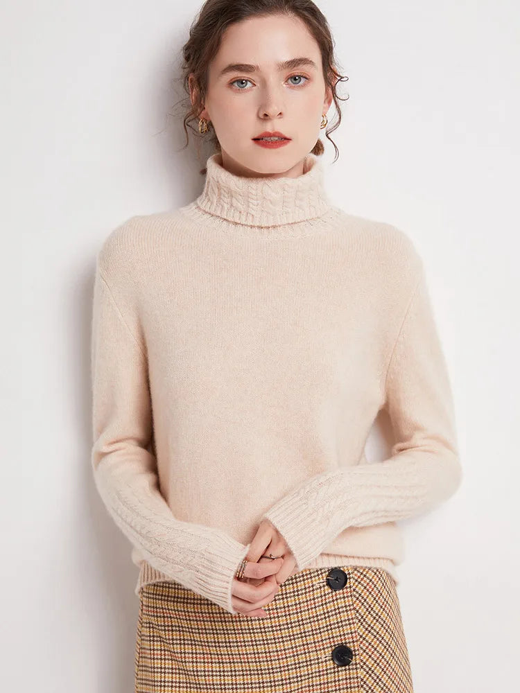 | 100% Merino Turtleneck