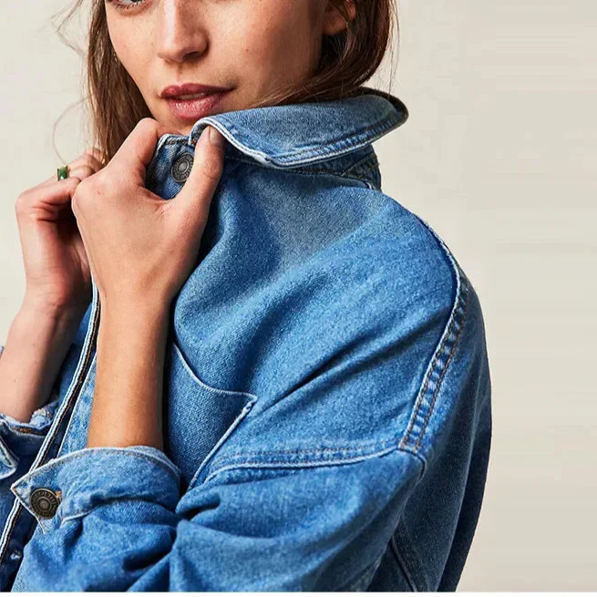 | Washed Denim Jacket