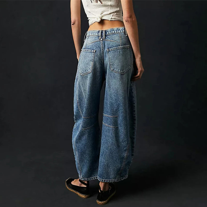 | Barrel-Leg Denim