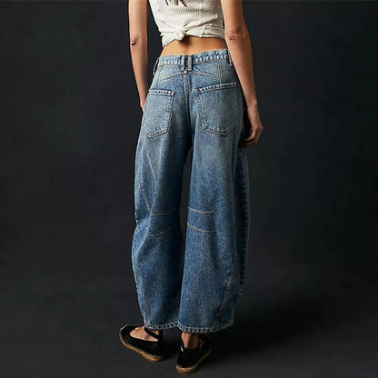 | Barrel-Leg Denim