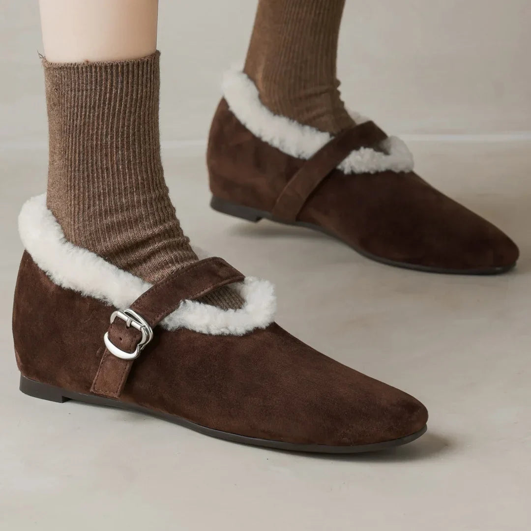 | Shearling Mary Jane