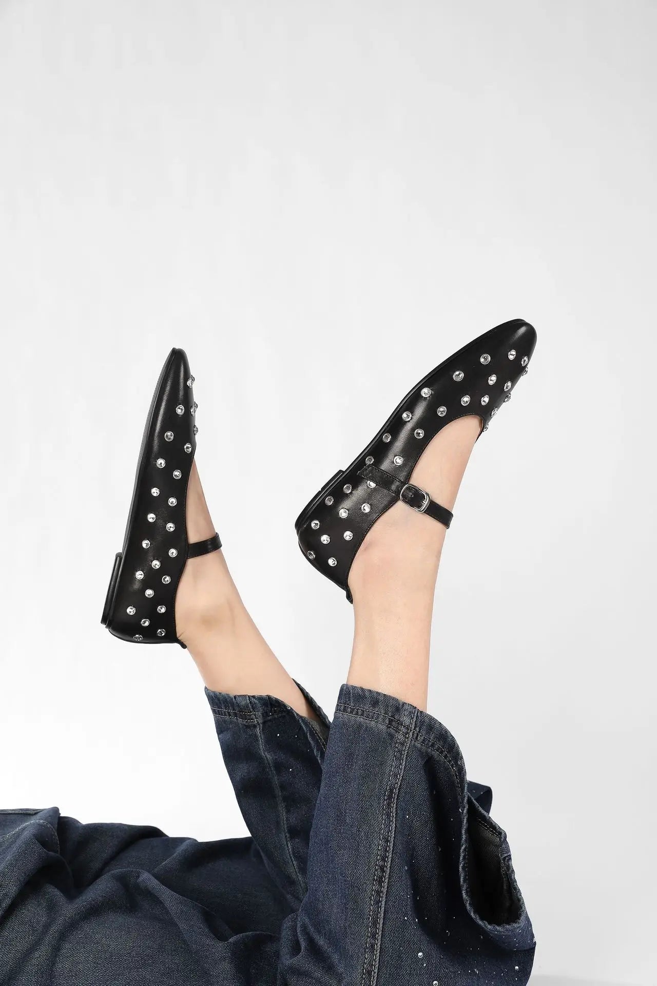 | Studded Mary Janes