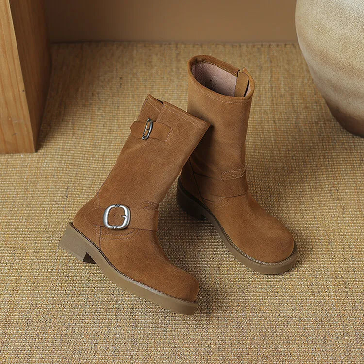 | Fair Isle Buckled Tredders