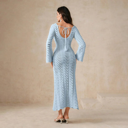 | Open-Knit Dress