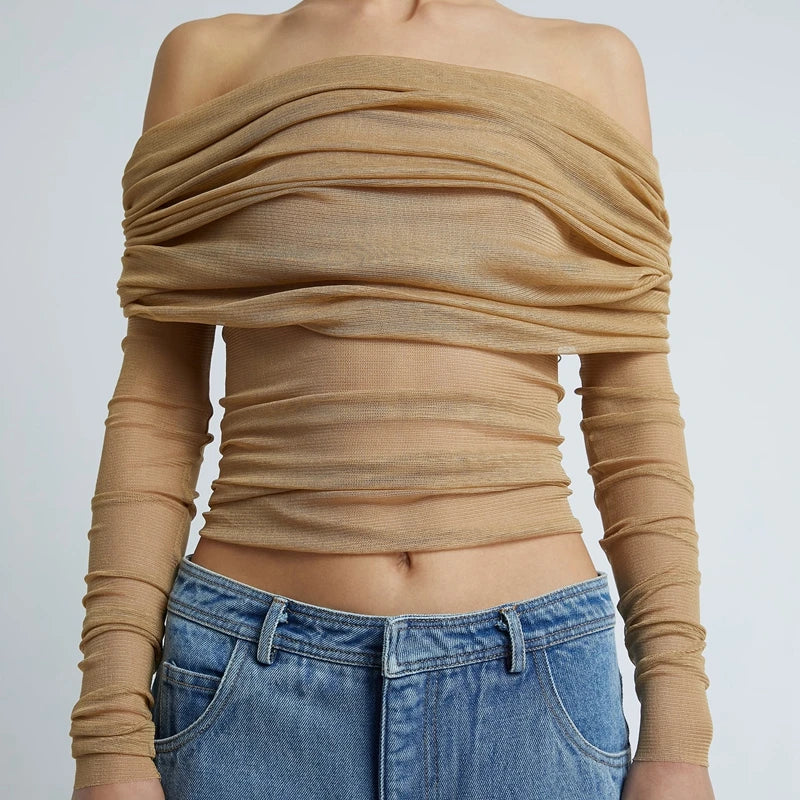 | Mesh Overshirt