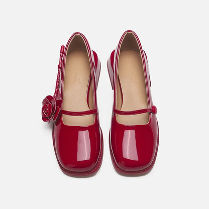 | Shimmer Mary Janes