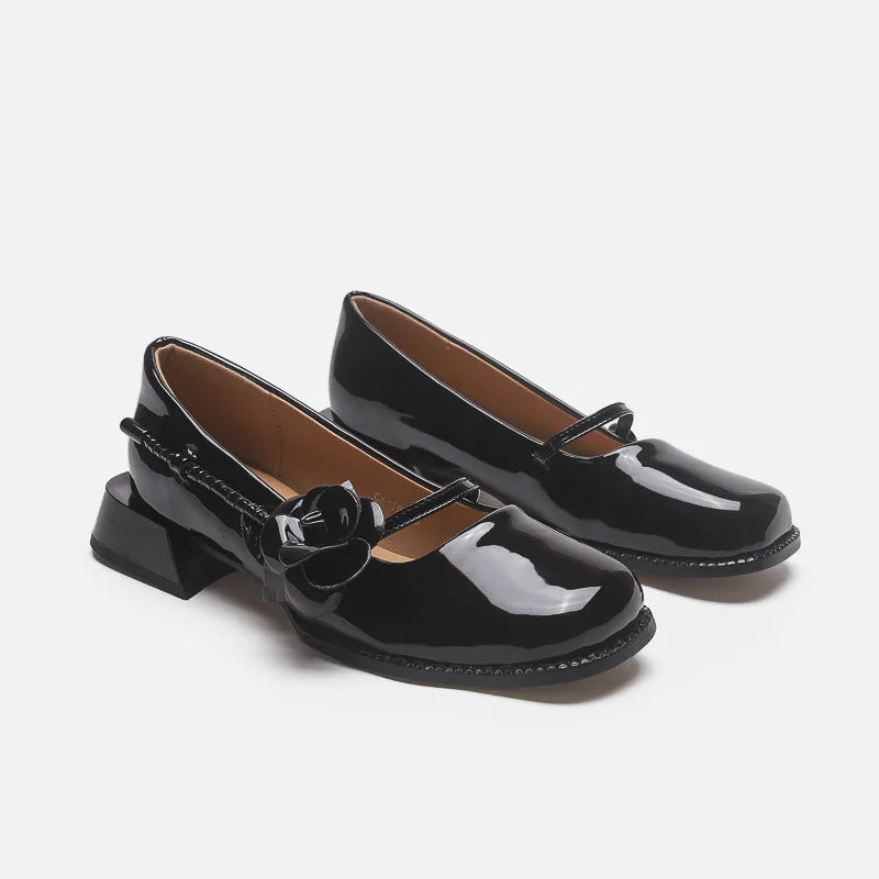 | Shimmer Mary Janes