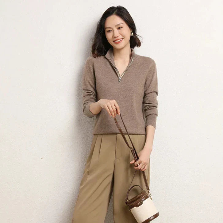| Cashmere Half-Zip