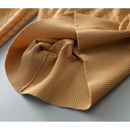 | Knit Top in Diamond Pattern