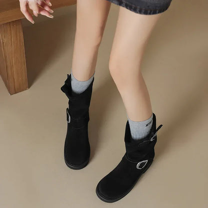 | Fair Isle Buckled Tredders