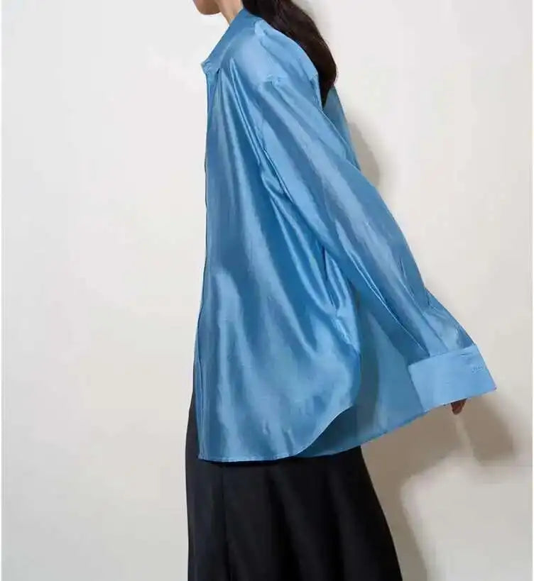 | Silk Poplin Blouse