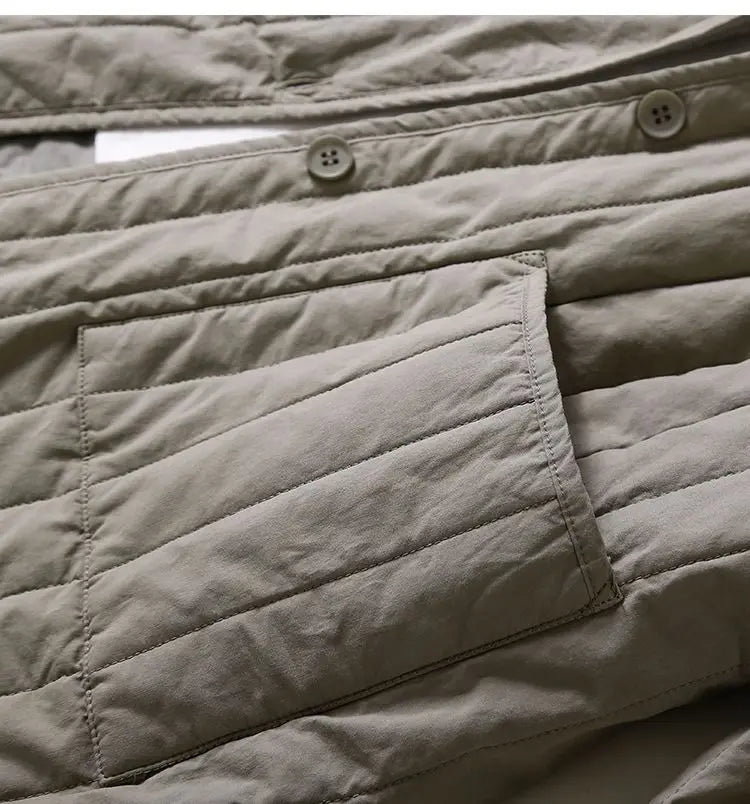 | Quilted Hooded Coat