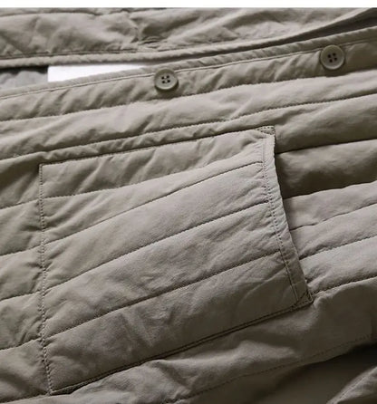 | Quilted Hooded Coat