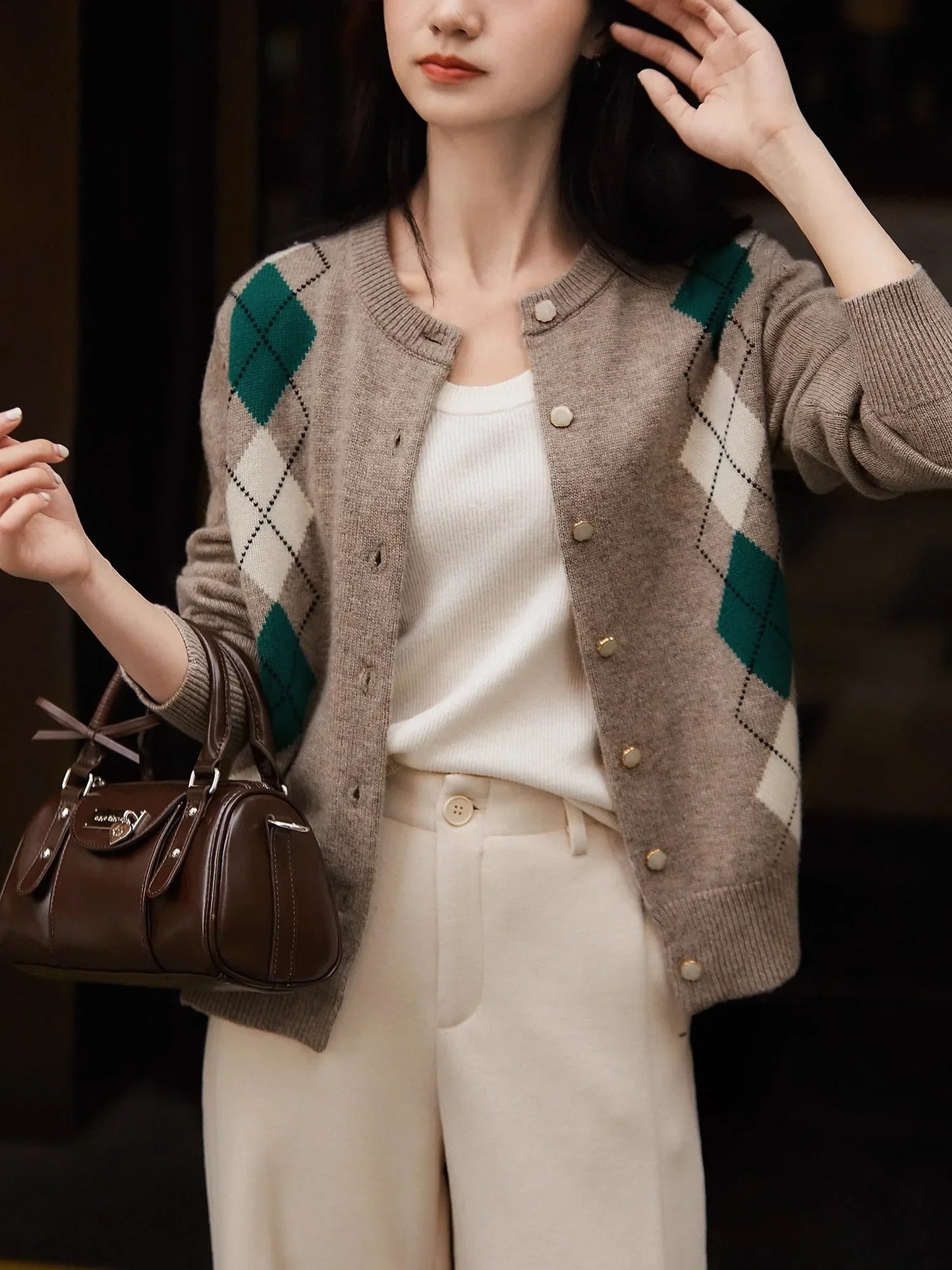 | Cashmere Cardigan