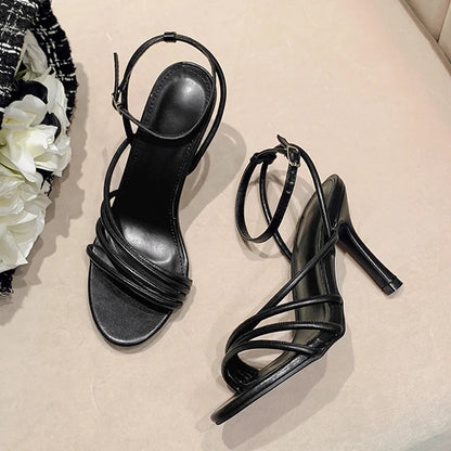 Summer Band Open Toe Gladiator Sandals Women 9.5CM