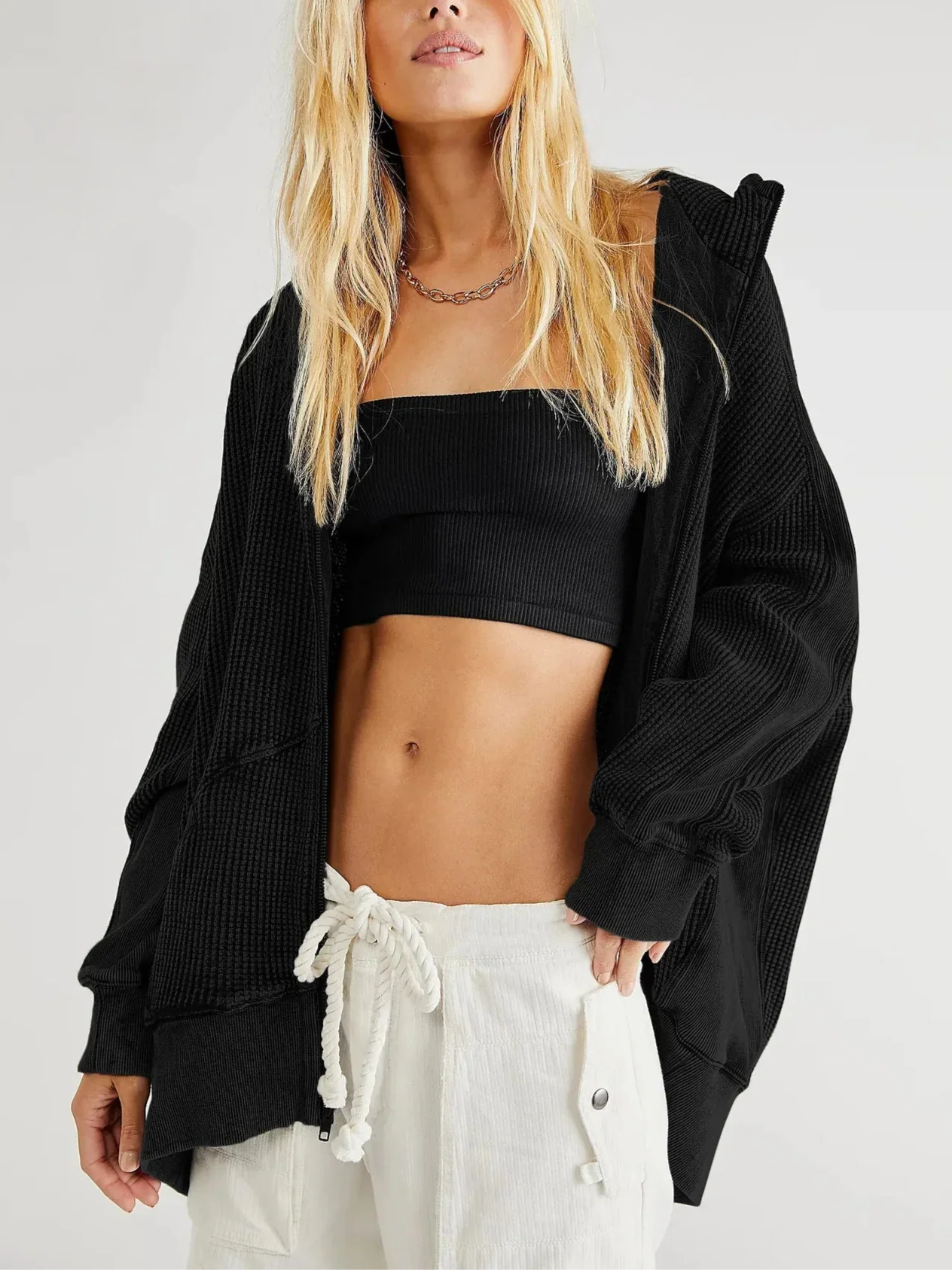 | Knit Hoodie