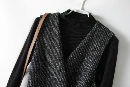 | Textured Wrap Vest