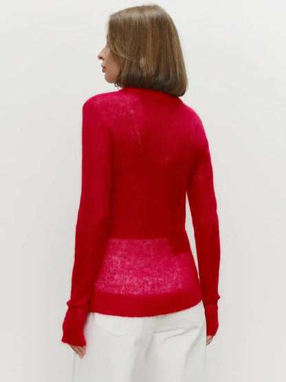 | Mohair Crewneck