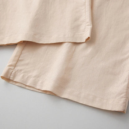 | Cotton Wide-Leg Pant