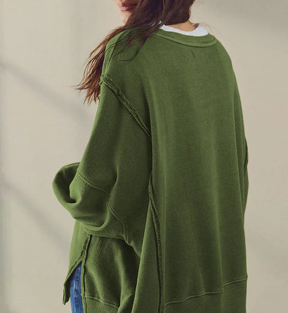 | Oversized Sweater in Maplewood