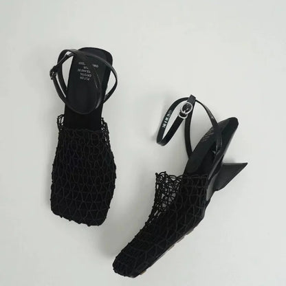| Mesh Weave Heels