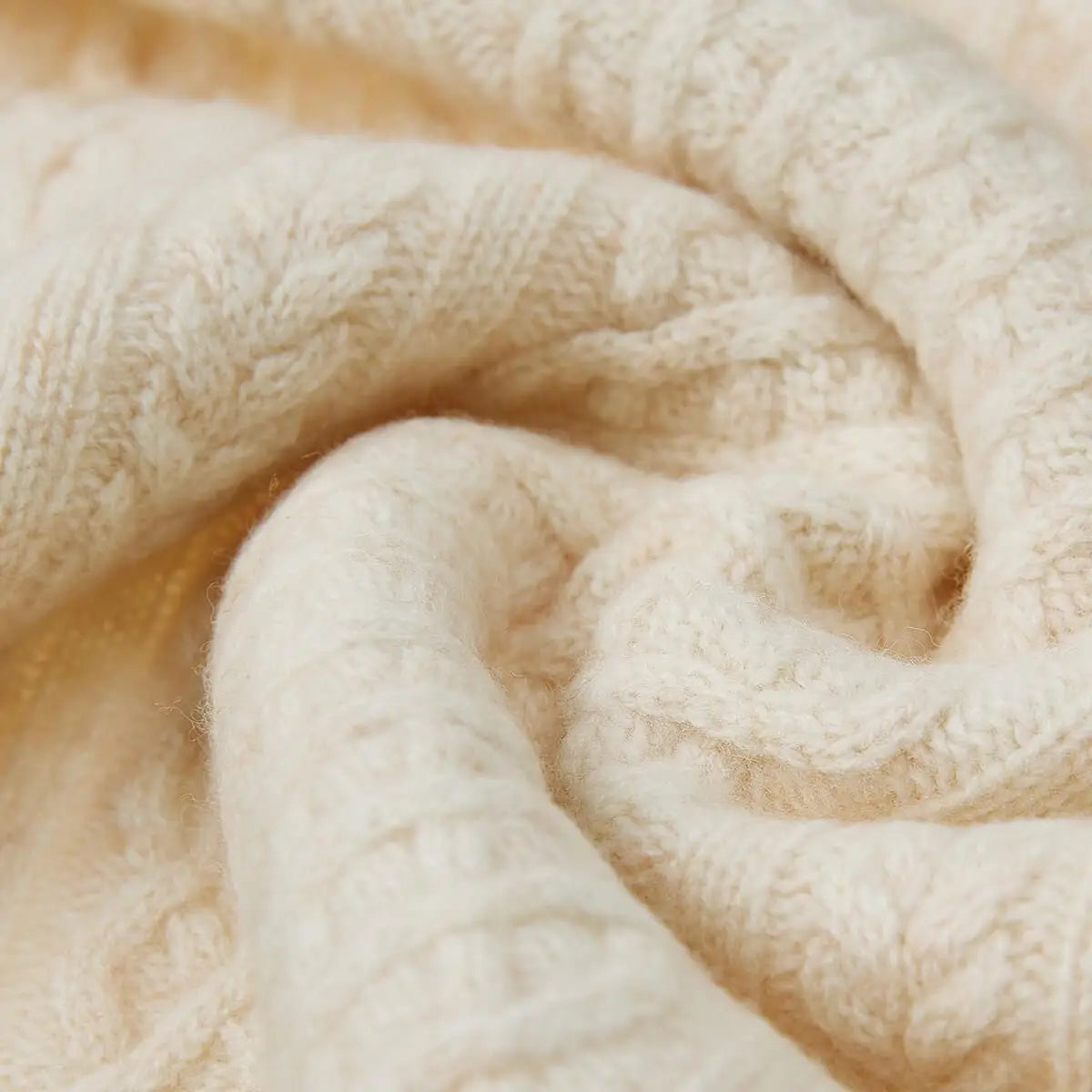 | Cable-Knit Classic Sweater